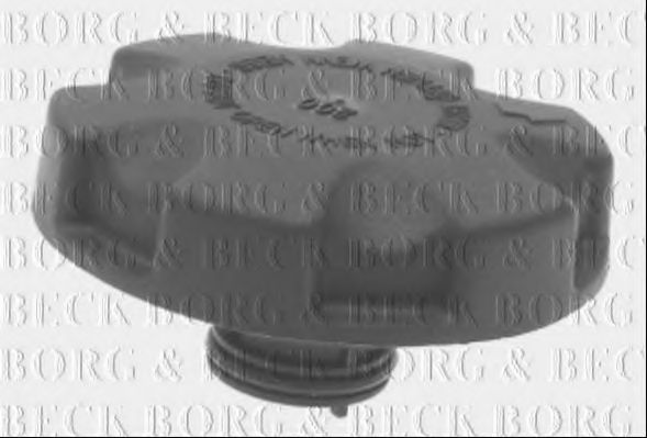 BORG & BECK BRC125 Радиатор охлаждения двигателя BORG & BECK 