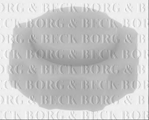 BORG & BECK BRC126 Радиатор охлаждения двигателя BORG & BECK 