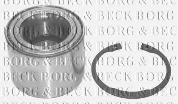 BORG & BECK BWK1052 Ступица для IVECO