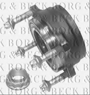 BORG & BECK BWK1060 Ступица BORG & BECK для MERCEDES-BENZ
