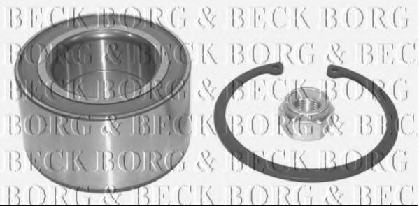 BORG & BECK BWK701 Ступица BORG & BECK для VOLKSWAGEN