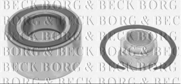 BORG & BECK BWK714 Ступица BORG & BECK для FIAT 500