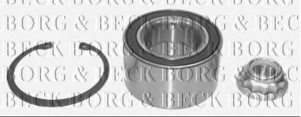 BORG & BECK BWK719 Ступица BORG & BECK для SEAT
