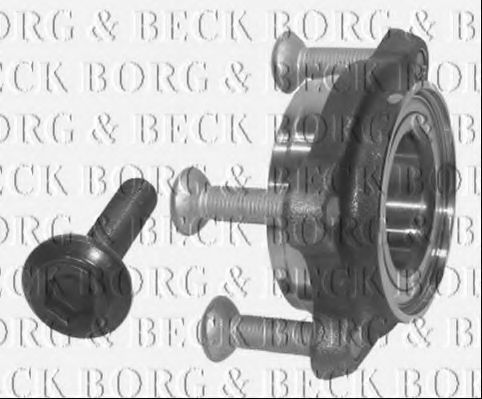 BORG & BECK BWK723 Ступица BORG & BECK для AUDI