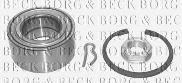 BORG & BECK BWK728 Ступица BORG & BECK для CITROËN XM