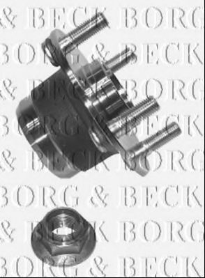 BORG & BECK BWK867 Ступица BORG & BECK для KIA