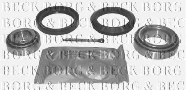 BORG & BECK BWK038 Подшипник ступицы BORG & BECK для JAGUAR