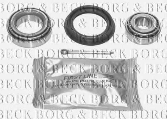 BORG & BECK BWK041 Ступица BORG & BECK для SEAT