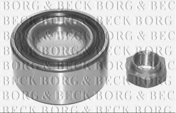 BORG & BECK BWK043 Подшипник ступицы BORG & BECK 