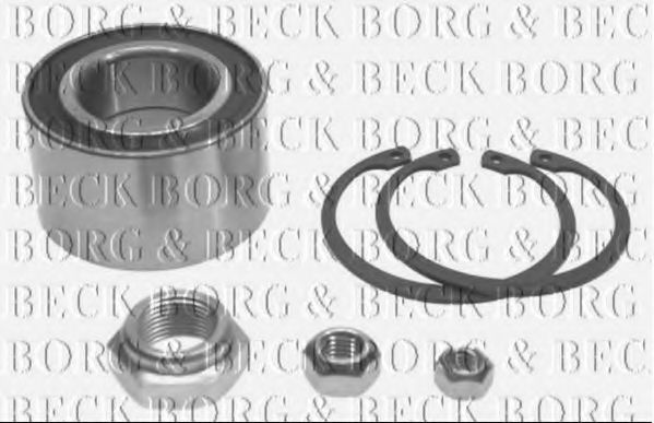 BORG & BECK BWK049 Подшипник ступицы BORG & BECK 