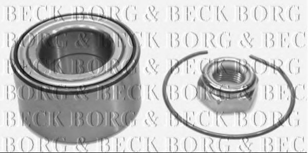 BORG & BECK BWK064 Ступица BORG & BECK для NISSAN