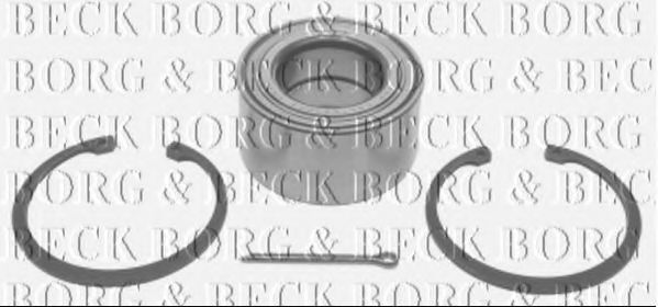BORG & BECK BWK067 Подшипник ступицы BORG & BECK 