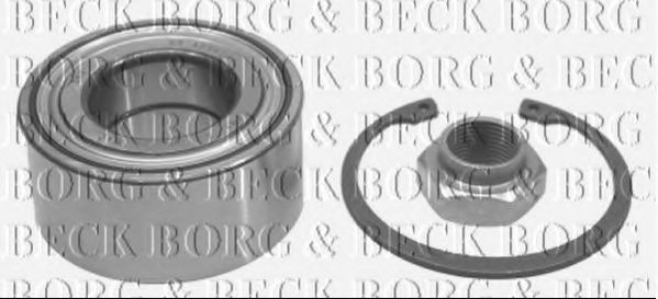 BORG & BECK BWK075 Подшипник ступицы BORG & BECK 