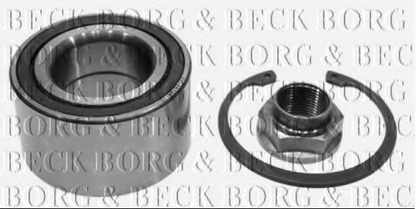 BORG & BECK BWK076 Ступица BORG & BECK 