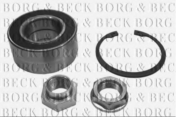 BORG & BECK BWK084 Ступица BORG & BECK для CITROEN