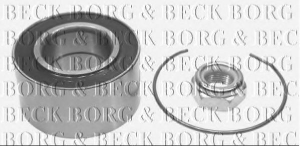 BORG & BECK BWK095 Ступица BORG & BECK для RENAULT