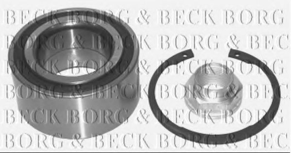 BORG & BECK BWK1020 Ступица для HONDA INTEGRA