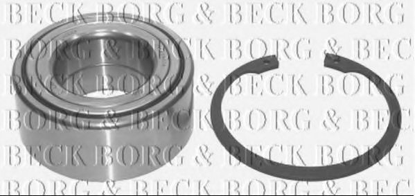 BORG & BECK BWK1027 Ступица BORG & BECK для HYUNDAI