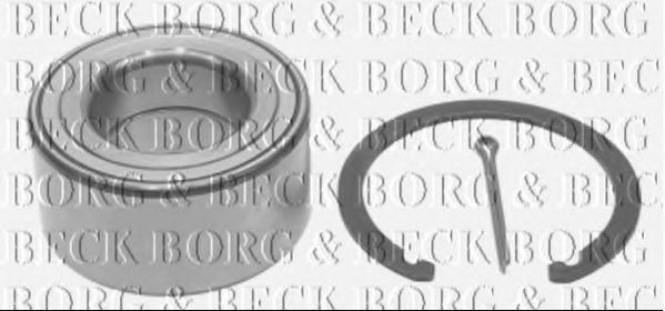 BORG & BECK BWK1083 Подшипник ступицы BORG & BECK для MITSUBISHI