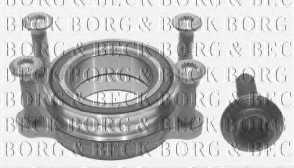 BORG & BECK BWK1109 Ступица BORG & BECK для AUDI