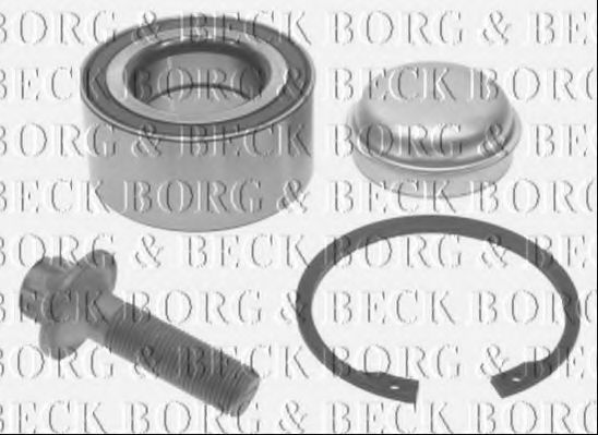 BORG & BECK BWK1124 Ступица BORG & BECK для MERCEDES-BENZ