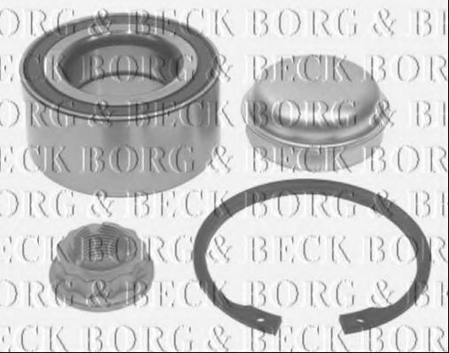 BORG & BECK BWK1125 Ступица BORG & BECK для MERCEDES-BENZ