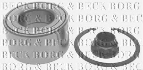 BORG & BECK BWK1127 Ступица BORG & BECK 