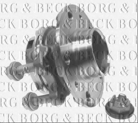 BORG & BECK BWK1133 Ступица BORG & BECK для RENAULT
