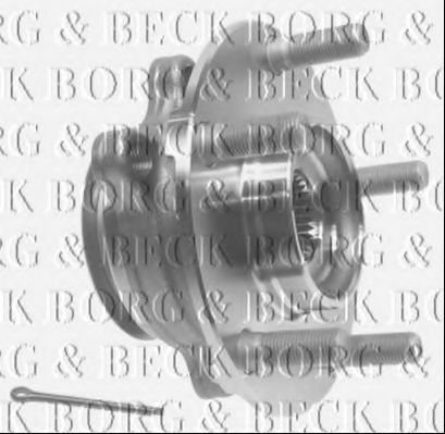 BORG & BECK BWK1135 Ступица для RENAULT KOLEOS