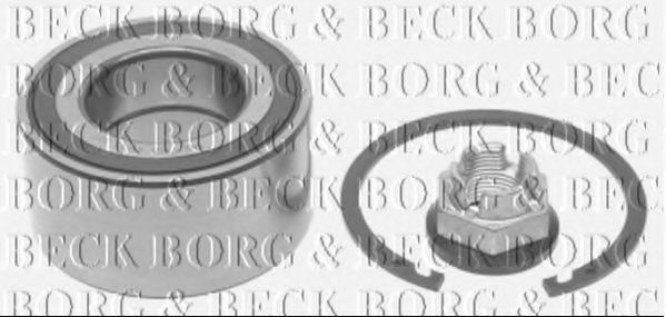 BORG & BECK BWK1138 Ступица BORG & BECK для RENAULT GRAND SCENIC