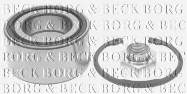 BORG & BECK BWK1142 Ступица BORG & BECK для SUZUKI