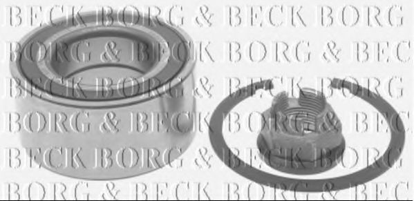 BORG & BECK BWK1145 Ступица BORG & BECK для RENAULT GRAND SCENIC