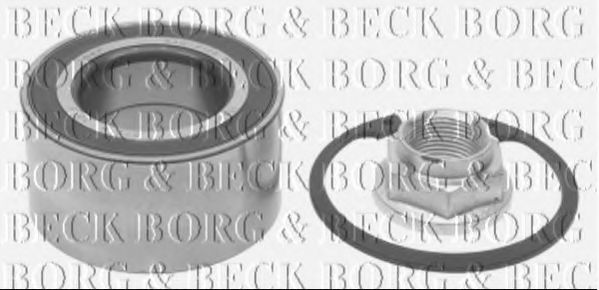 BORG & BECK BWK1153 Подшипник ступицы BORG & BECK для MAZDA