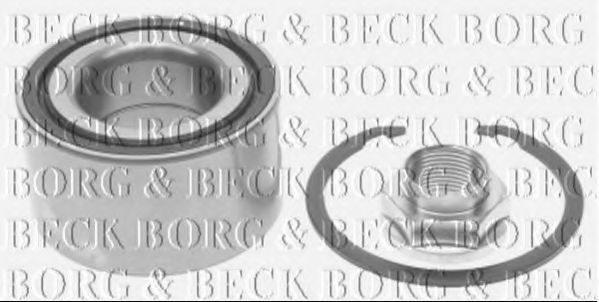 BORG & BECK BWK1162 Ступица для HONDA INSIGHT