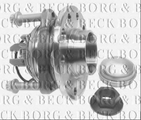 BORG & BECK BWK1180 Ступица BORG & BECK для OPEL ZAFIRA
