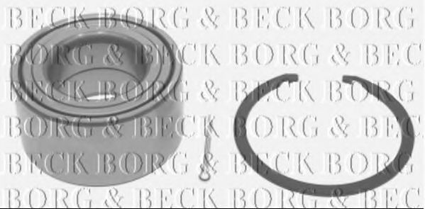 BORG & BECK BWK1181 Ступица BORG & BECK для HYUNDAI