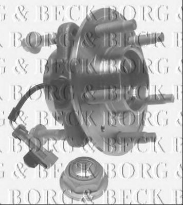 BORG & BECK BWK1192 Подшипник ступицы для CHEVROLET CAPTIVA