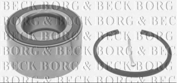 BORG & BECK BWK1209 Ступица для CHEVROLET TRACKER