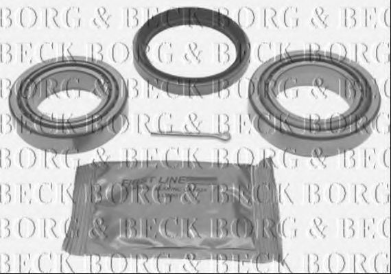 BORG & BECK BWK1225 Ступица BORG & BECK для OPEL