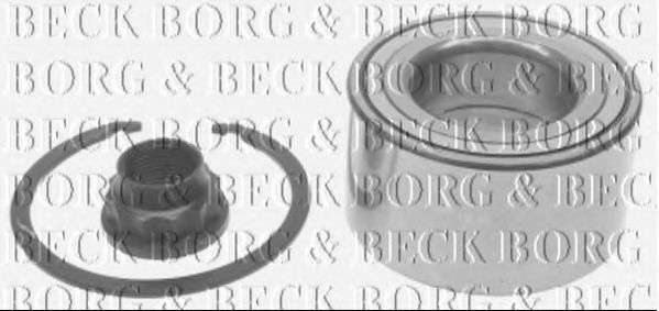 BORG & BECK BWK1236 Ступица для LEXUS