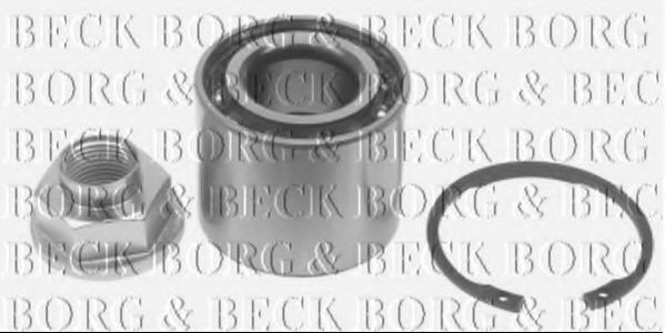 BORG & BECK BWK1243 Ступица BORG & BECK для SUZUKI