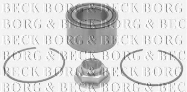 BORG & BECK BWK1249 Ступица для ROVER 100