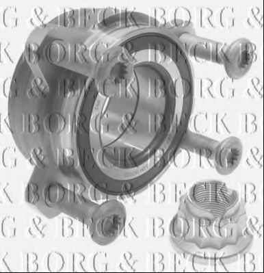 BORG & BECK BWK1263 Ступица для PORSCHE 911