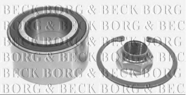 BORG & BECK BWK128 Ступица для ROVER CABRIOLET