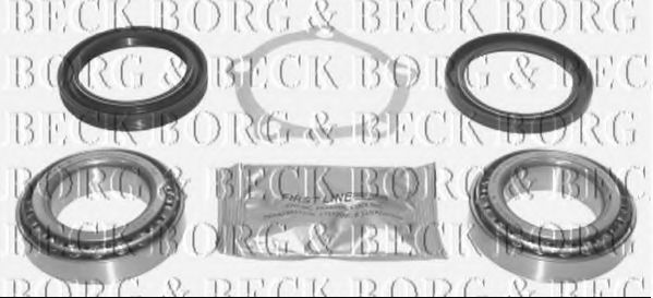 BORG & BECK BWK133 Ступица BORG & BECK 