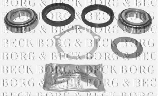 BORG & BECK BWK138 Ступица BORG & BECK для LAND ROVER