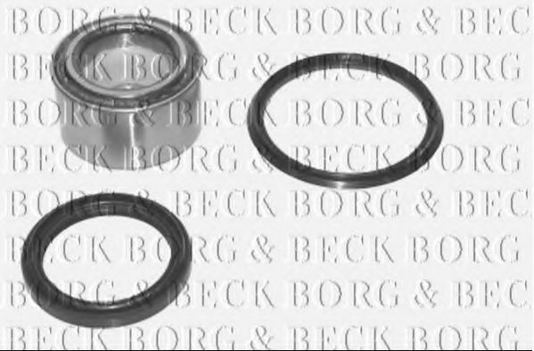 BORG & BECK BWK139 Ступица BORG & BECK для SUZUKI