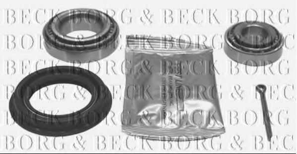 BORG & BECK BWK146 Ступица BORG & BECK для OPEL