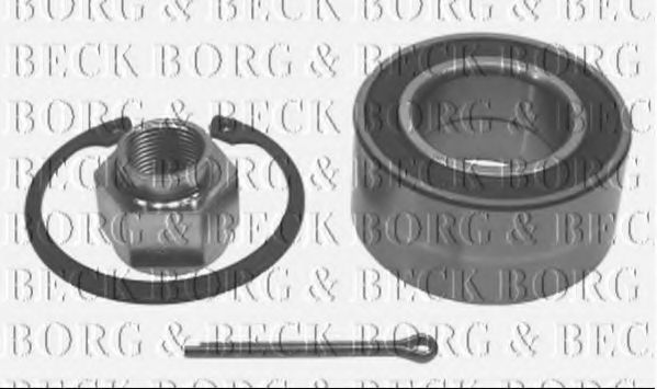 BORG & BECK BWK328 Ступица BORG & BECK для CITROEN