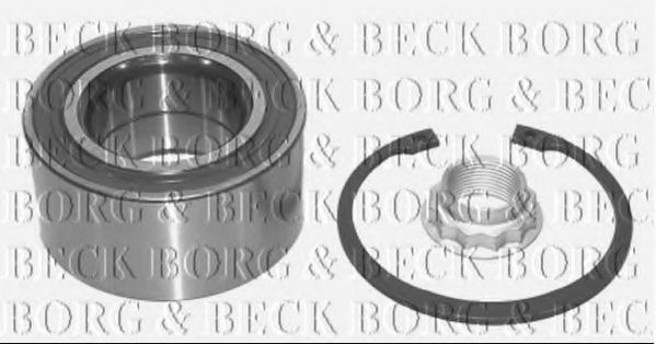 BORG & BECK BWK334 Ступица BORG & BECK для MERCEDES-BENZ